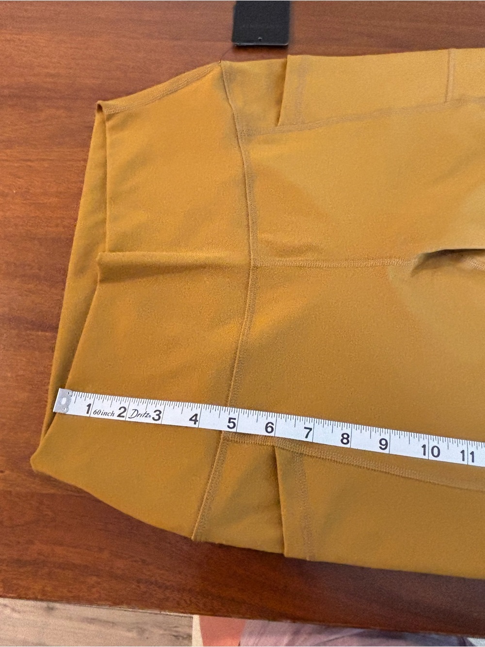 90 Degree by Reflex Women’s Stretch Leggings in Dark Mustard Yellow L - Picture 2 of 5